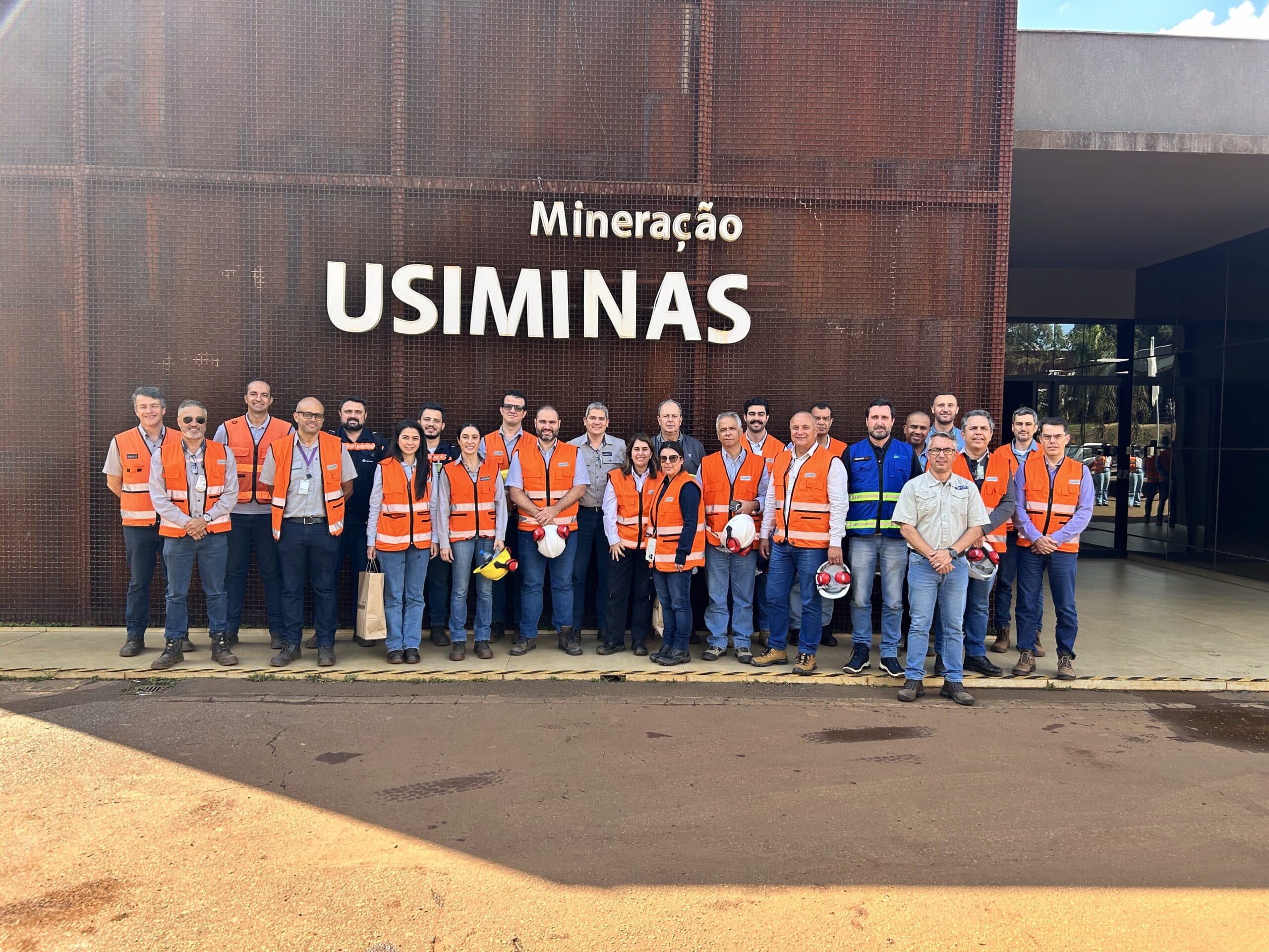 Sindiextra promove benchmark sobre filtragem e empilhamento de rejeitos na Mineração Usiminas